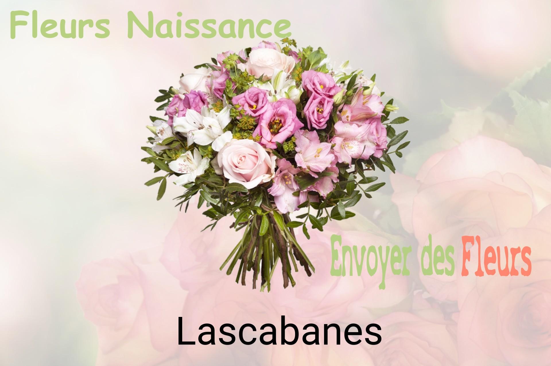 Bouquet de fleurs de naissance livré à Lascabanes